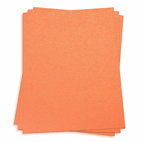 Flame Orange Quilling Paper 81 Lb